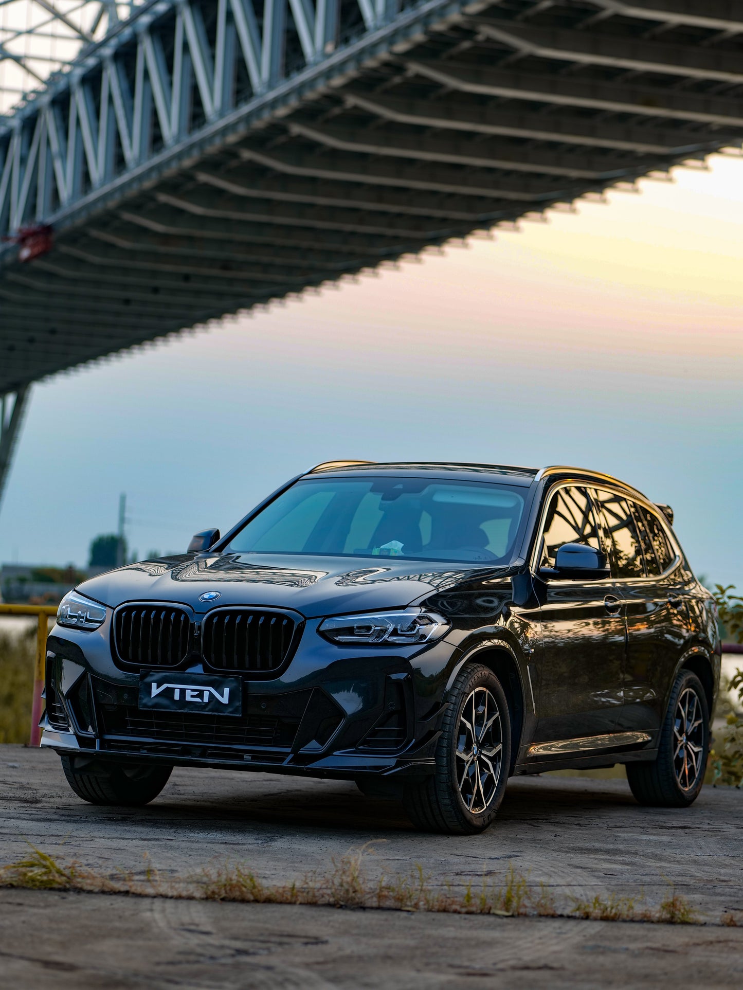 VTEN Front Lip for BMW X3 G01 & X4 M40 G02 & IX3 BEV G08 LCI 2022-ON PP