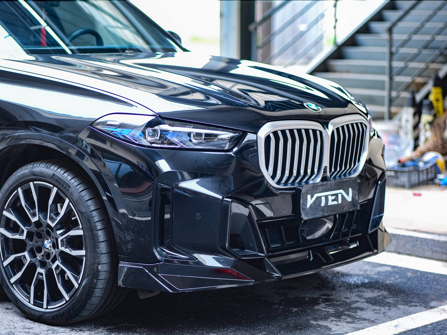VTEN Front Lip for BMW X5 s/x Drive40i & xDrive50e & M60i G05 LCI 2024-ON PP