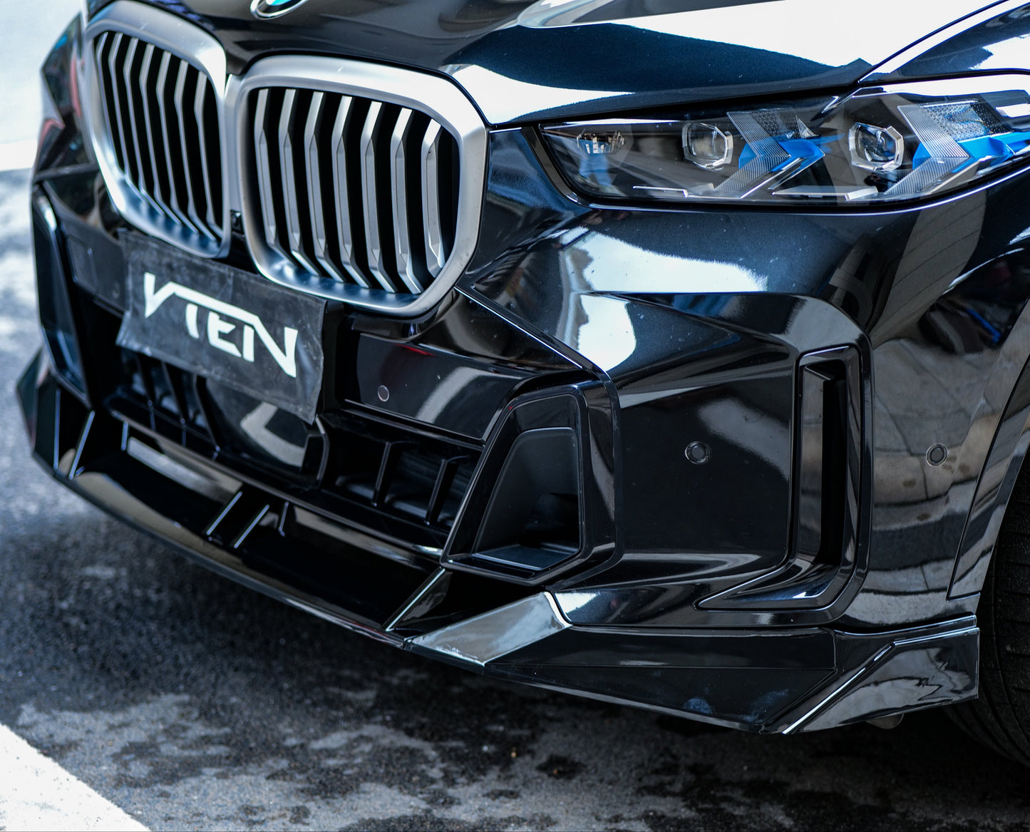 VTEN Front Lip for BMW X5 s/x Drive40i & xDrive50e & M60i G05 LCI 2024-ON PP