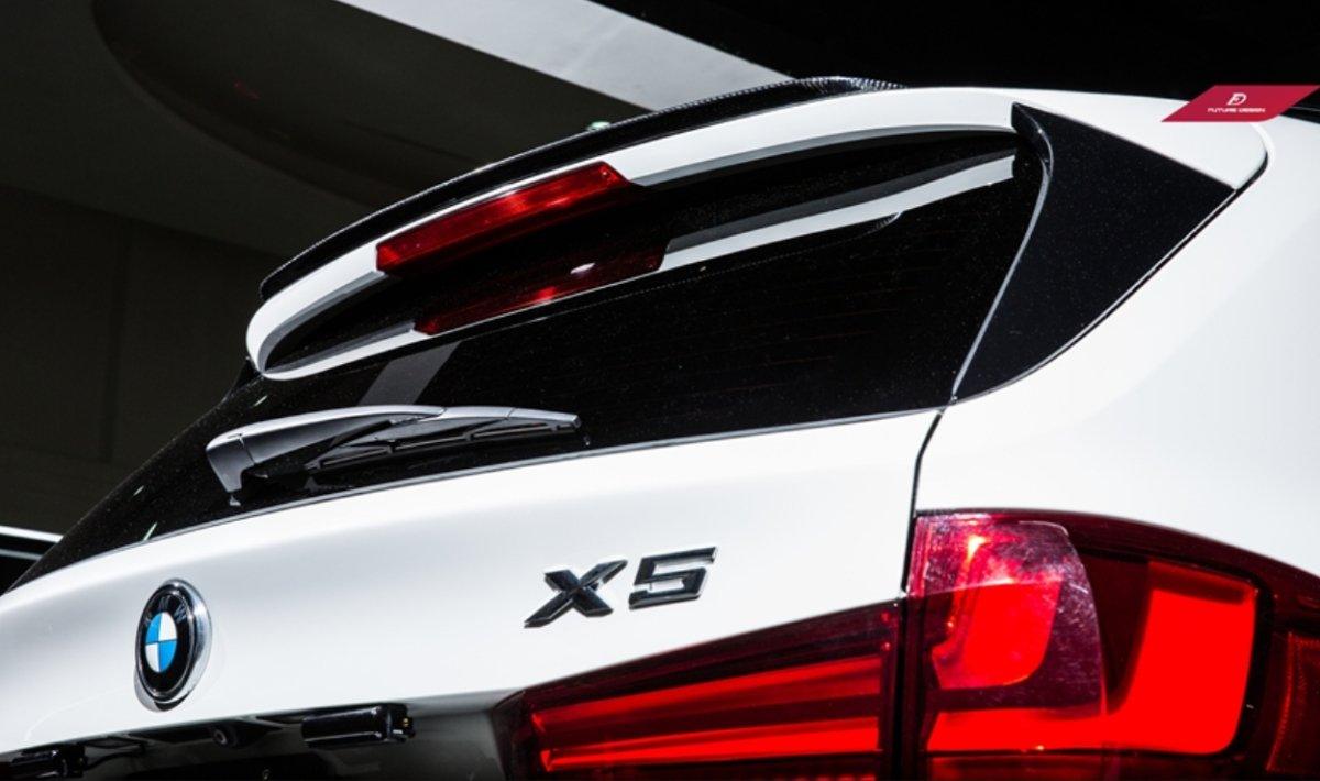 Future Design Carbon Fiber Rear Roof Spoiler MP Style for BMW F85 X5M / F15 X5