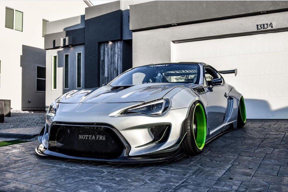 Robot Craftsman Replacement Hood Scoop Only for Toyota GT86 Scion FR-S BRZ Carbon Fiber or FRP