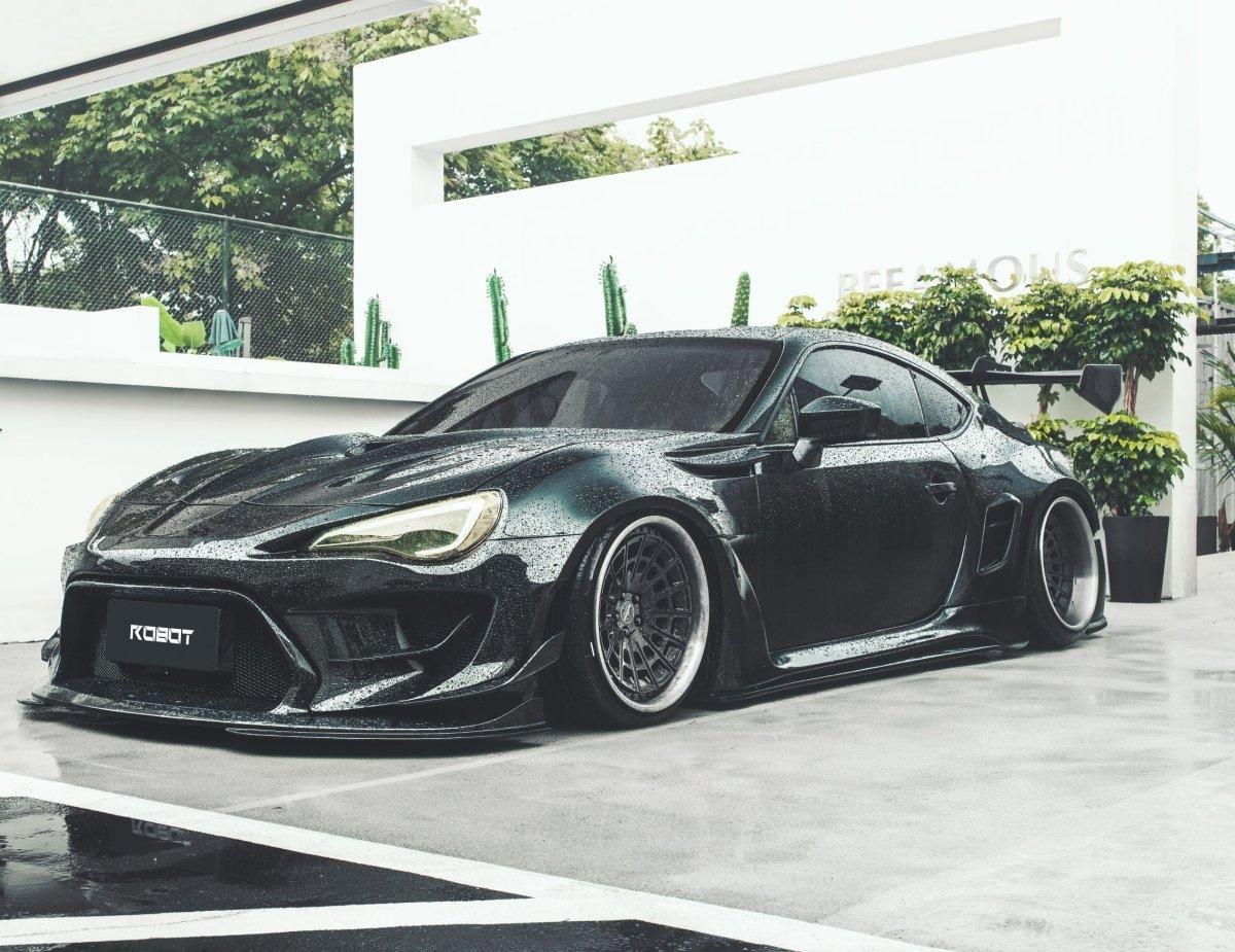 Robot Craftsman Replacement Hood Scoop Only for Toyota GT86 Scion FR-S BRZ Carbon Fiber or FRP