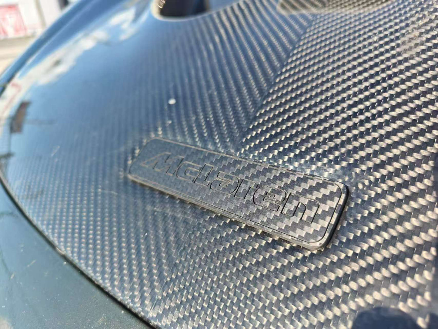 Emblem Badge for McLaren Carbon Fiber