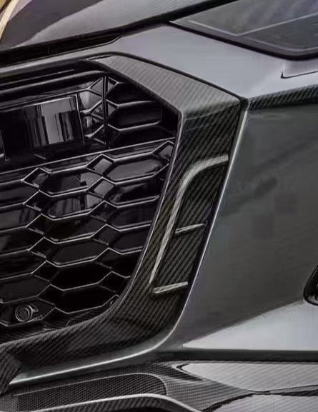 Aero Republic M Style Grill Trim for Audi RS6 & RS7 C8 2020-ON Dry Pre-preg Carbon Fiber