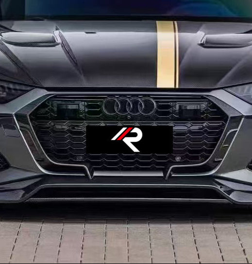 Aero Republic M Style Grill Trim for Audi RS6 & RS7 C8 2020-ON Dry Pre-preg Carbon Fiber