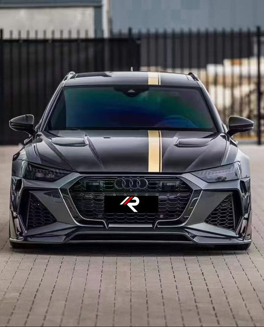 Aero Republic M Style Hood for Audi RS6 C8 2020-ON Dry Pre-preg Carbon Fiber / FRP