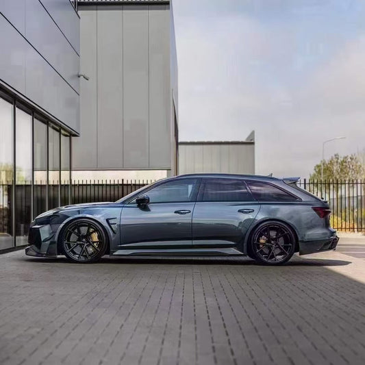Aero Republic M Style Rear Roof Spoiler for Audi RS6 C8 2020-ON Dry Pre-preg Carbon Fiber/FRP