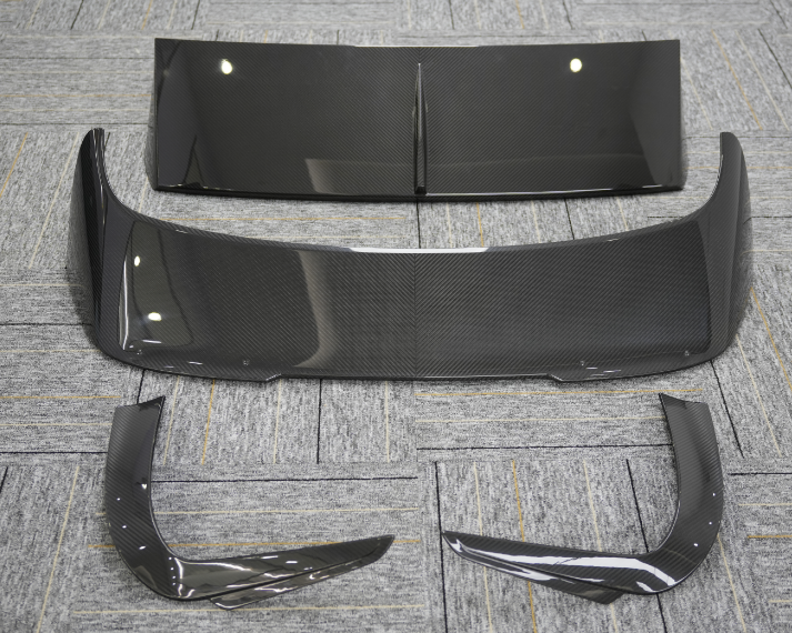 Aero Republic M Style Rear Roof Spoiler for Bentley Bentayga V8 W12 2021-ON Dry Pre-preg Carbon Fiber/FRP