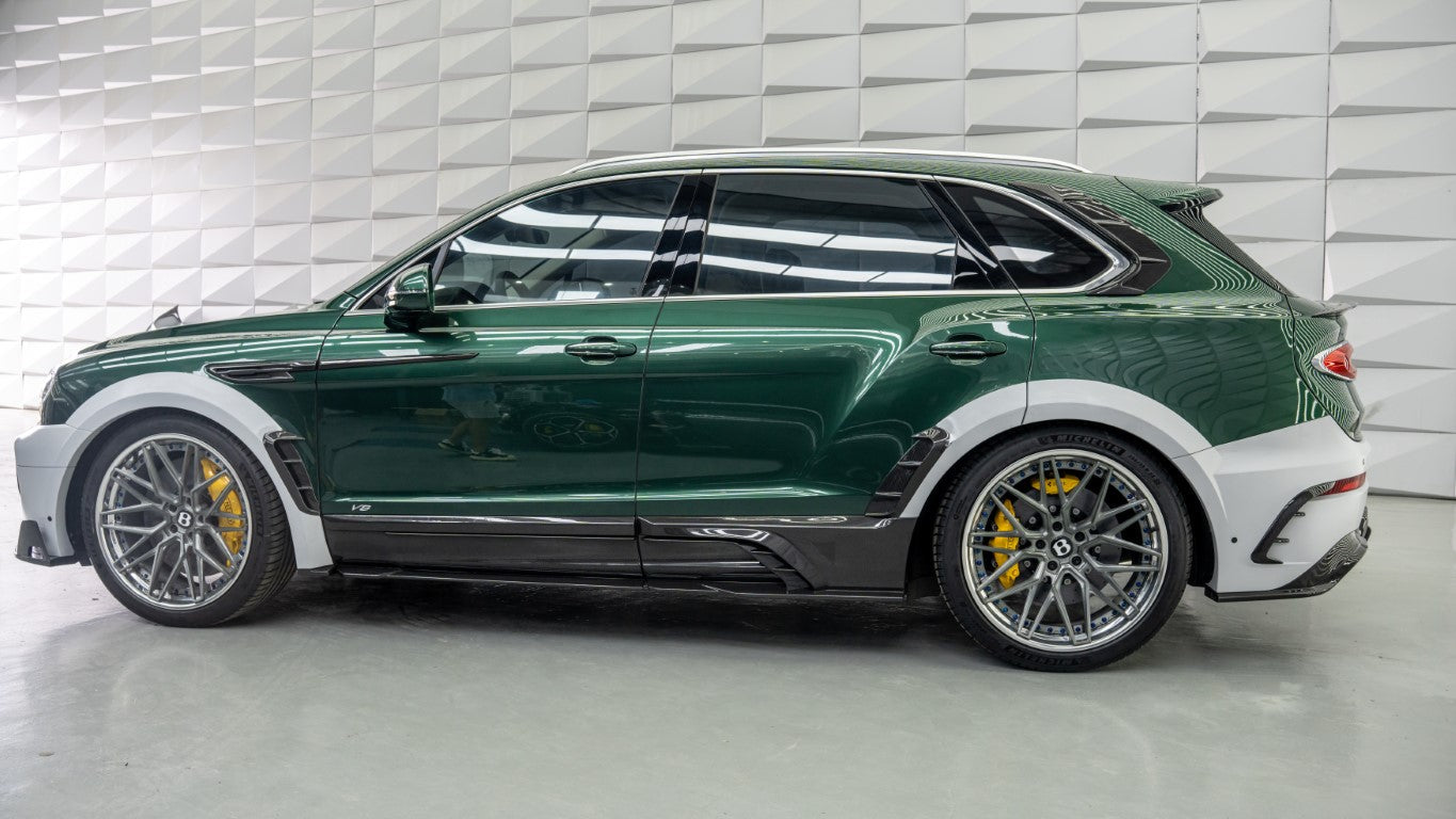 Aero Republic M Style Fenders Trim for Bentley Bentayga V8 W12 2021-ON Dry Pre-preg Carbon Fiber