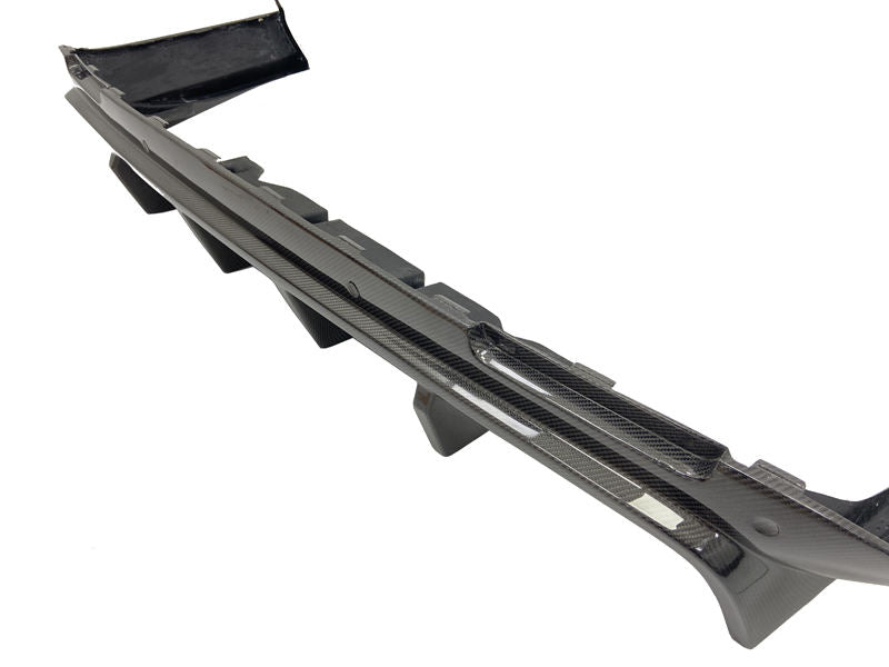 Aero Republic Big Fin Rear Diffuser for Dodge Challenger Hellcat Redeye T/A Scat Pack 392 SRT R/T 2008-2023 Carbon Fiber