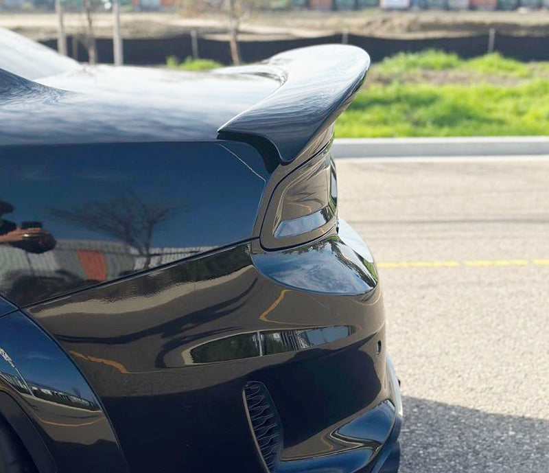 Aero Republic Red Eye Style Rear Spoiler for Dodge Charger GT R/T Daytona Scat Pack Hellcat 2015-2023 Sedan Carbon Fiber