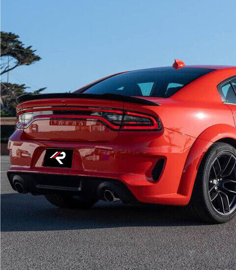 Aero Republic SRT Style Rear Spoiler for Dodge Charger GT R/T Daytona Scat Pack Hellcat 2015-2023 Sedan Carbon Fiber