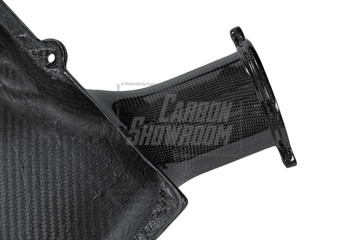 Aero Republic OEM 1:1 Style Replacement Airbox for Ferrari 488 GTB & Spider Dry Pre-preg Carbon Fiber