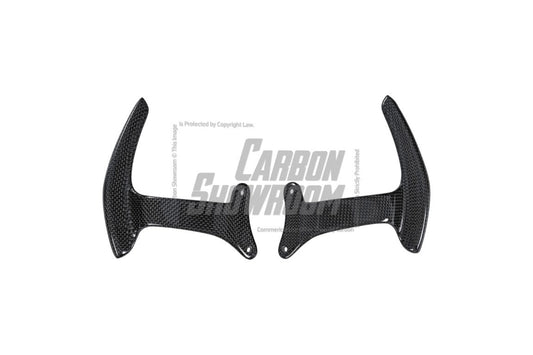Aero Republic OEM 1:1 Style Shift Paddles for Ferrari 488 GTB & Spider Dry Pre-preg Carbon Fiber