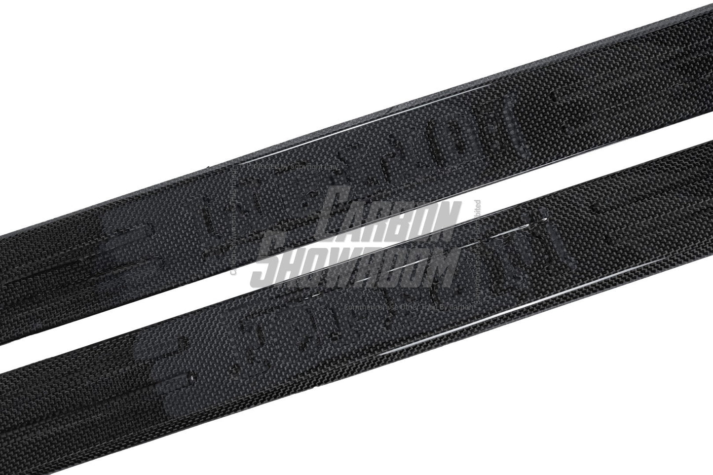 Aero Republic OEM 1:1 Style Door Sills for Ferrari 488 GTB & Spider Dry Pre-preg Carbon Fiber
