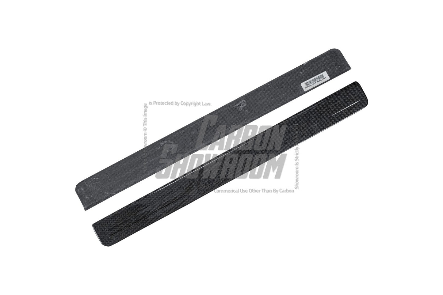 Aero Republic OEM 1:1 Style Door Sills for Ferrari 488 GTB & Spider Dry Pre-preg Carbon Fiber