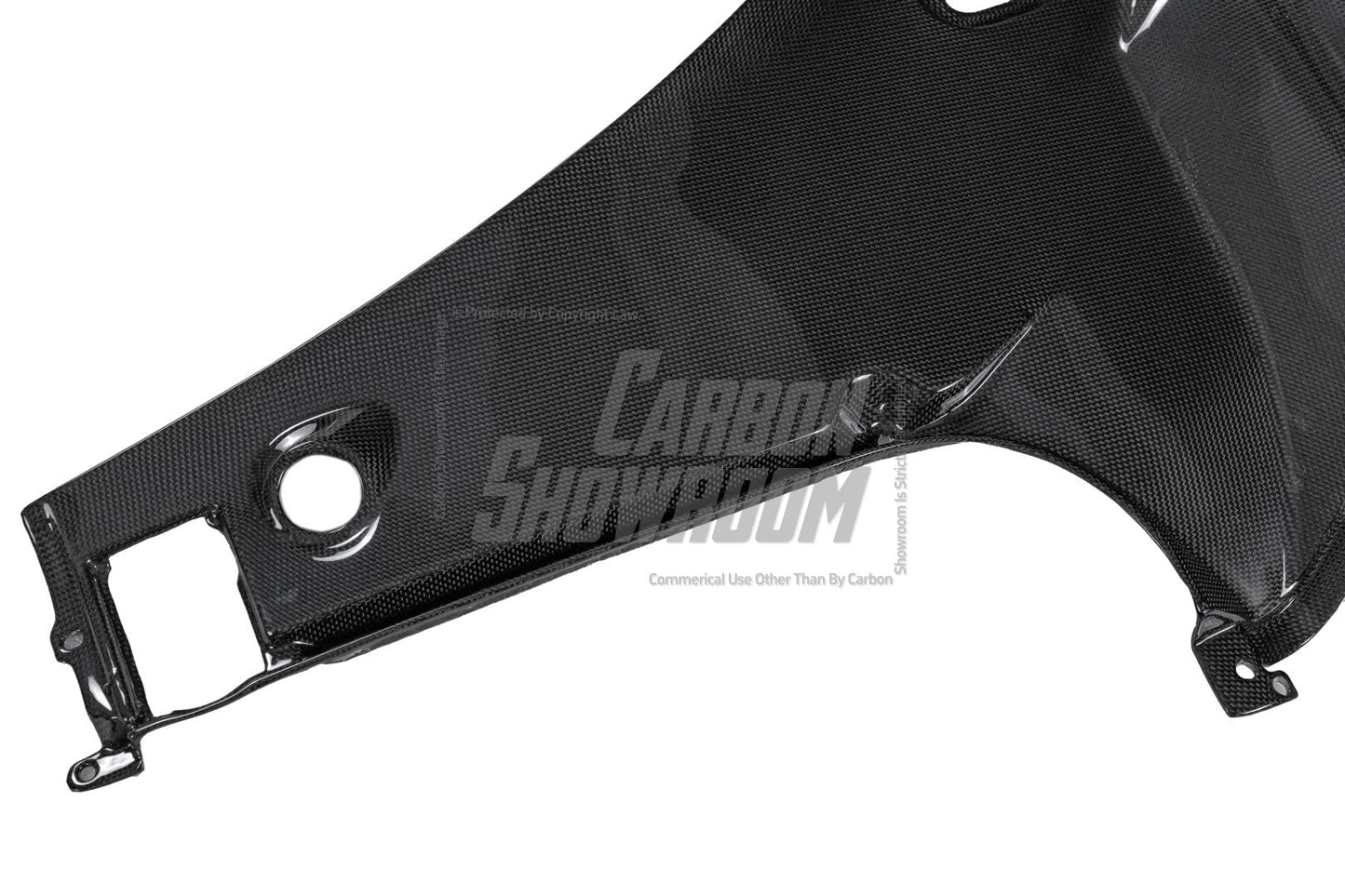 Aero Republic OEM 1:1 Style Replacement Front Trunk Rear Panels for Ferrari 488 GTB & Spider Dry Pre-preg Carbon Fiber