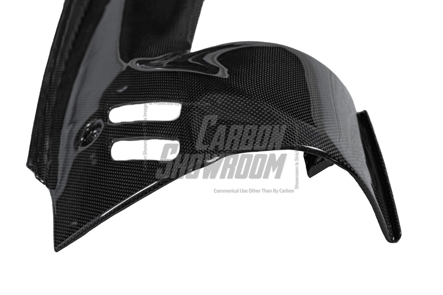 Aero Republic OEM 1:1 Style Replacement Engine Bay Side Panels for Ferrari 488 Spider Dry Pre-preg Carbon Fiber
