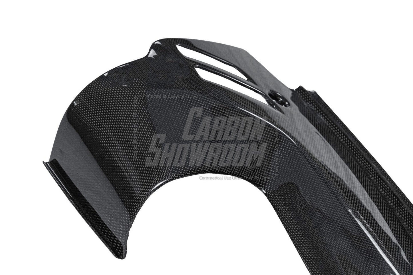 Aero Republic OEM 1:1 Style Replacement Engine Bay Side Panels for Ferrari 488 Spider Dry Pre-preg Carbon Fiber