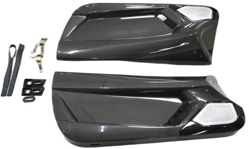 Aero Republic SVJ Interior Door Card Panel & Speaker Cover for Lamborghini Aventador Base LP700 LP720S LP740 SV LP750 Ultimate LP780 SVJ LP770 2012-2023 Dry Pre-preg Carbon Fiber