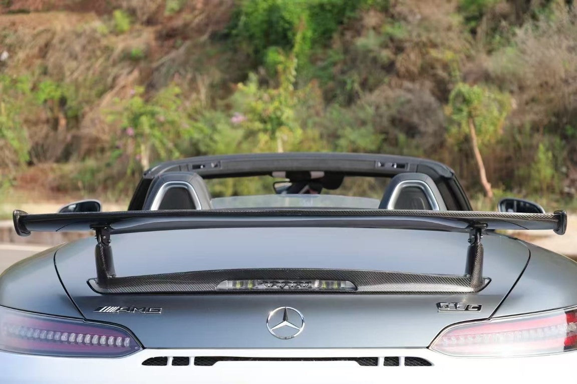 Aero Republic Rear Wing for Mercedes Benz AMG GT GTS GTC C190 Roadster 2018-2021 Carbon Fiber