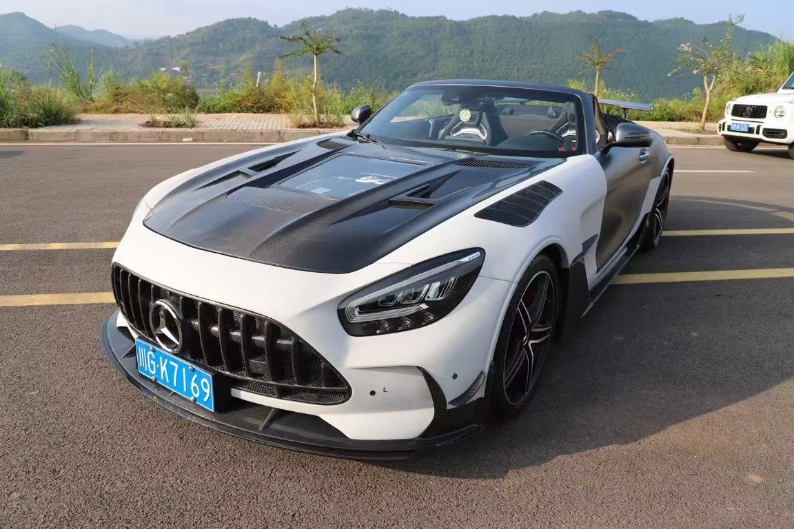 Aero Republic Rear Wing for Mercedes Benz AMG GT GTS GTC C190 Roadster 2018-2021 Carbon Fiber