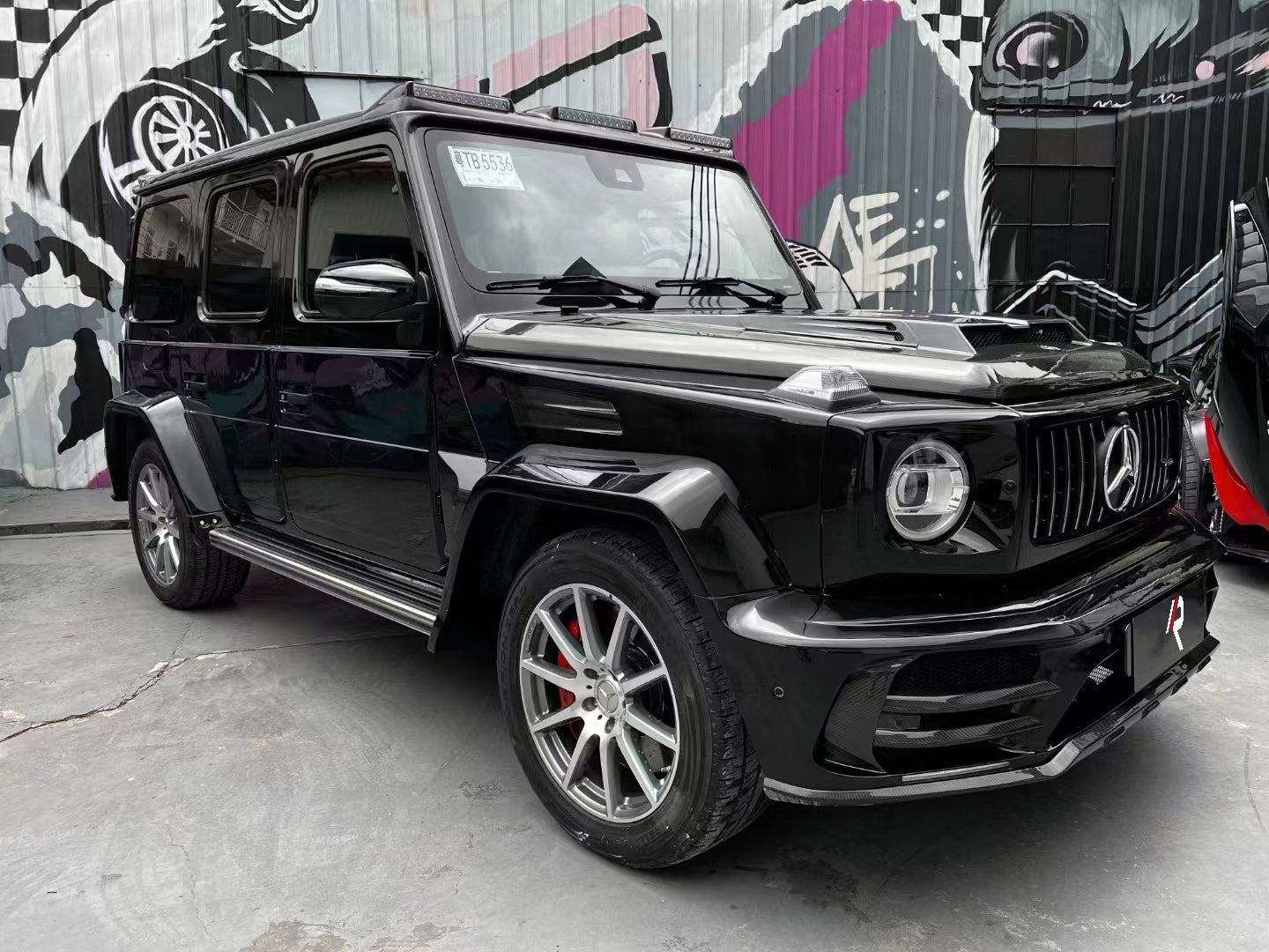 Aero Republic M Style Hood for Mercedes Benz G63 AMG G550 W463 W464 2019-ON Dry Pre-preg Carbon Fiber/FRP