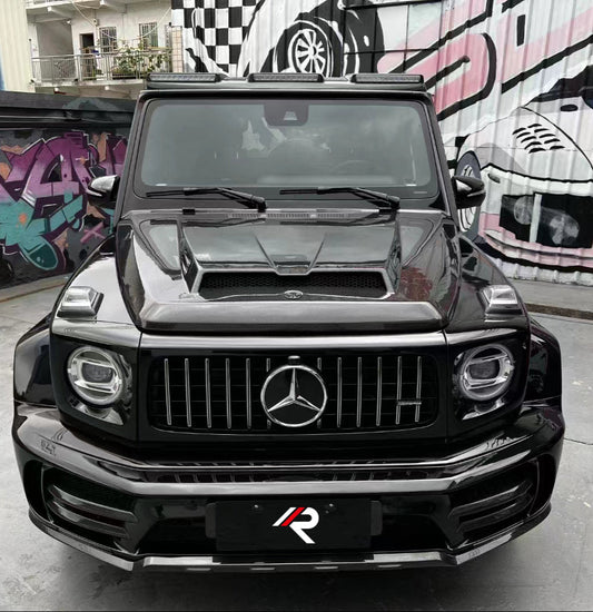 Aero Republic M Style Hood for Mercedes Benz G63 AMG G550 W463 W464 2019-ON Dry Pre-preg Carbon Fiber/FRP