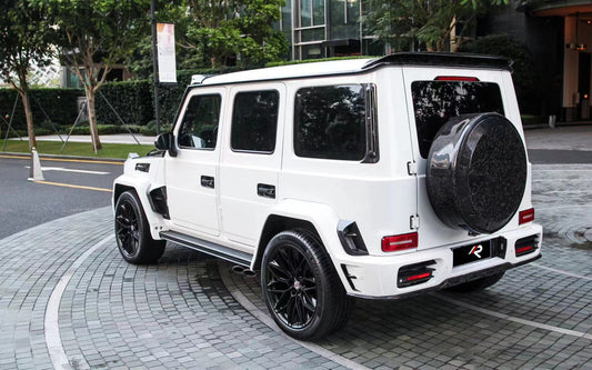 Aero Republic M Style Spare Tire Arch for Mercedes Benz G63 AMG G550 W463 W464 2019-ON Dry Pre-preg Carbon Fiber