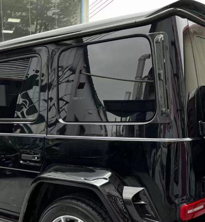 Aero Republic M Style Window Louvers for Mercedes Benz G63 AMG G550 W463 W464 2019-ON Dry Pre-preg Carbon Fiber/FRP