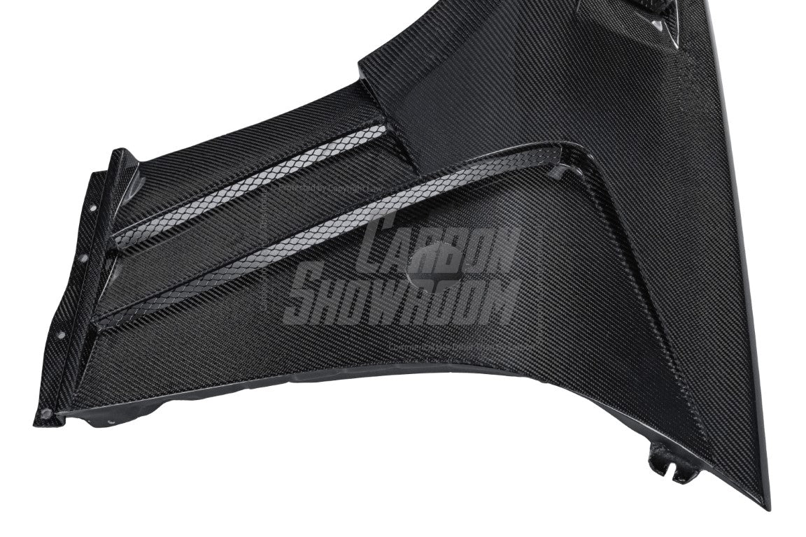 Aero Republic EPA Style Front Fenders for Nissan 370Z Fairlady Z Z34 2009-2020 2 Door Coupe 2 Door Convertible Carbon Fiber