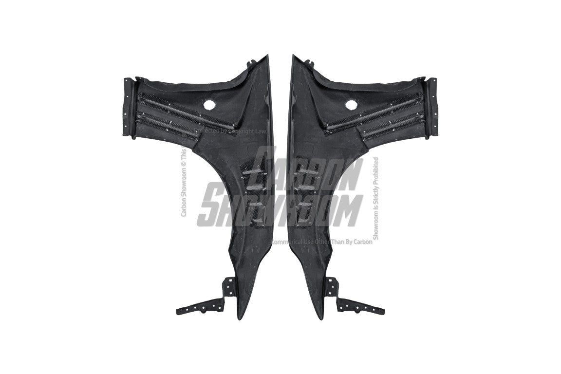 Aero Republic EPA Style Front Fenders for Nissan 370Z Fairlady Z Z34 2009-2020 2 Door Coupe 2 Door Convertible Carbon Fiber