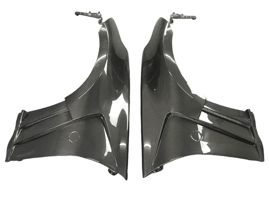 Aero Republic R Front Fenders for Nissan 370Z Fairlady Z Z34 2009-2020 2 Door Coupe 2 Door Convertible Carbon Fiber