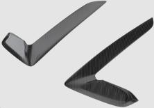 Aero Republic L Shaped Hood Vent Trim for Porsche 911 992.1 GT3RS 2023-2025 Dry Pre-preg Carbon Fiber