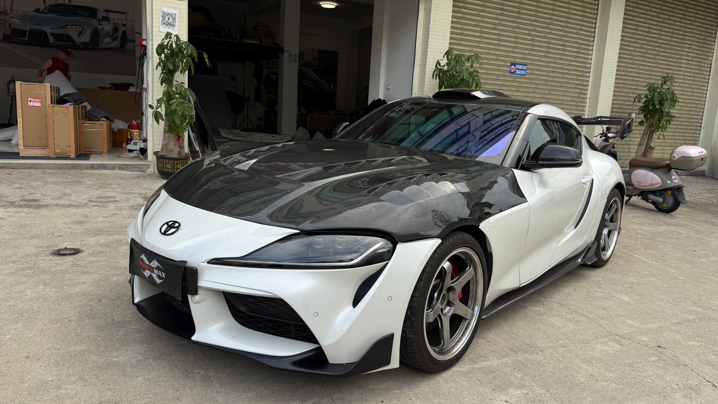 Aero Republic SEI TV Style Hood for Toyota Supra MK5 A90 A91 2019-2026 Carbon Fiber