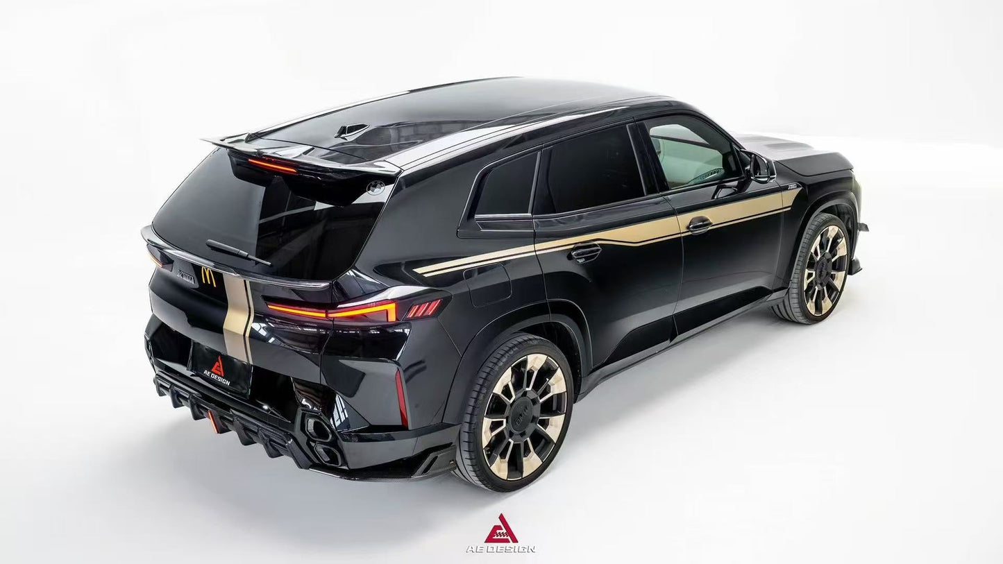 ArmorExtend AE Rear Roof Spoiler for BMW XM / XM Label Red G09 2023-ON Pre-preg Carbon Fiber