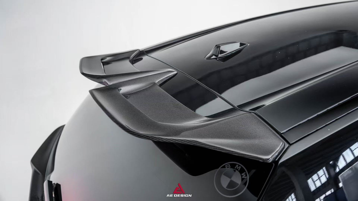 ArmorExtend AE Rear Roof Spoiler for BMW XM / XM Label Red G09 2023-ON Pre-preg Carbon Fiber