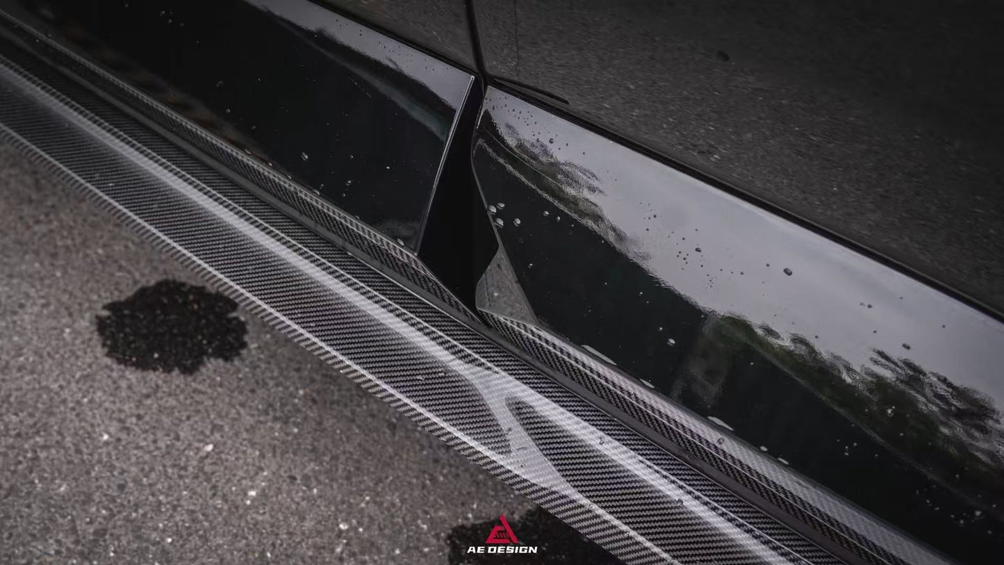 ArmorExtend AE Side Skirts for BMW XM / XM Label Red G09 2023-ON Pre-preg Carbon Fiber