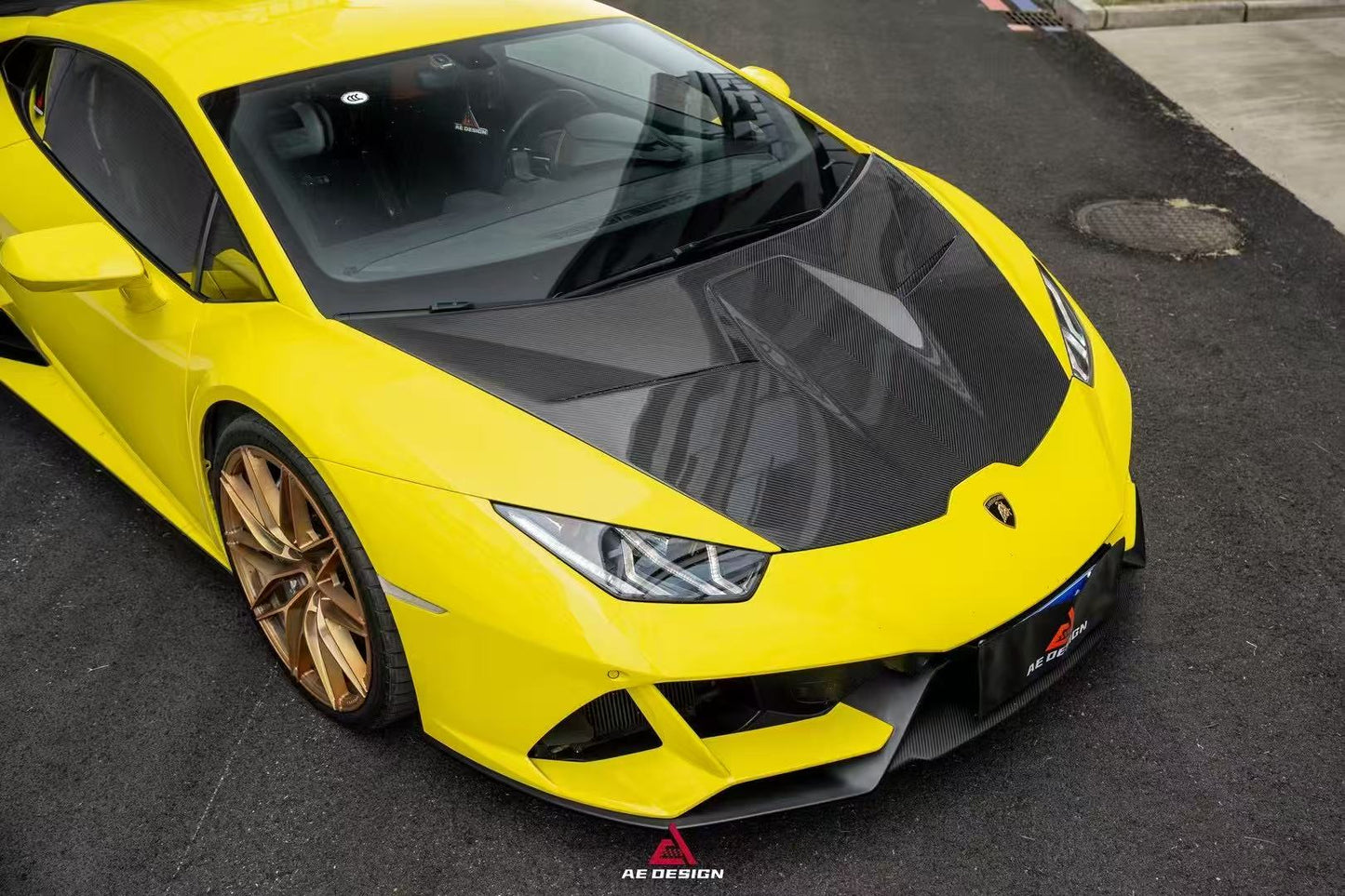 ArmorExtend Hood for Lamborghini Huracan LP580 LP610 Evo RWD AWD Tecnica Dry Pre-preg Carbon Fiber