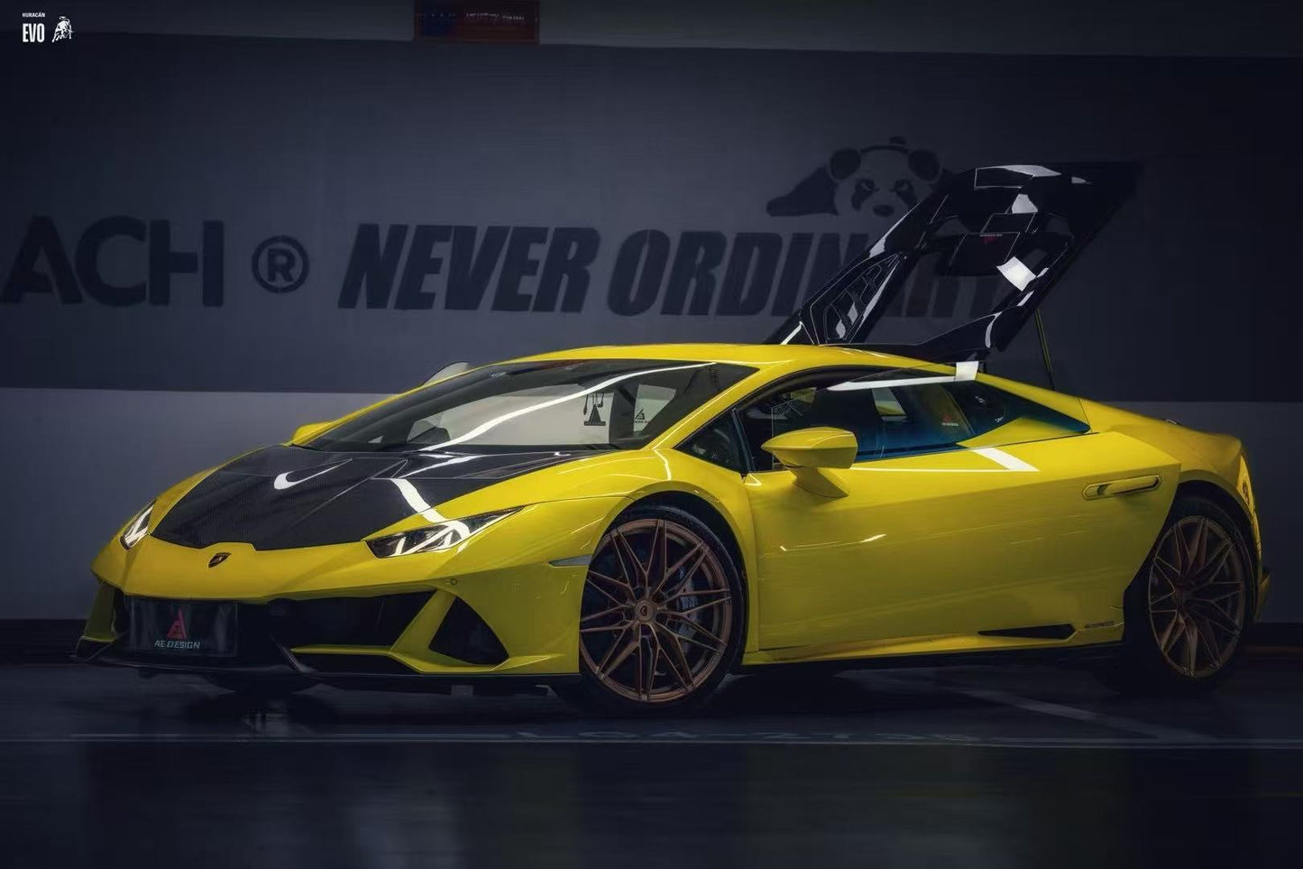 ArmorExtend Hood for Lamborghini Huracan LP580 LP610 Evo RWD AWD Tecnica Dry Pre-preg Carbon Fiber