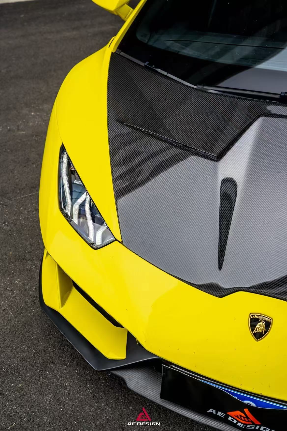 ArmorExtend Hood for Lamborghini Huracan LP580 LP610 Evo RWD AWD Tecnica Dry Pre-preg Carbon Fiber