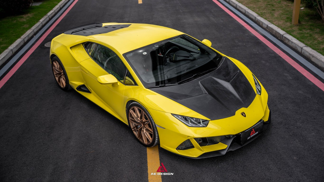 ArmorExtend Hood for Lamborghini Huracan LP580 LP610 Evo RWD AWD Tecnica Dry Pre-preg Carbon Fiber