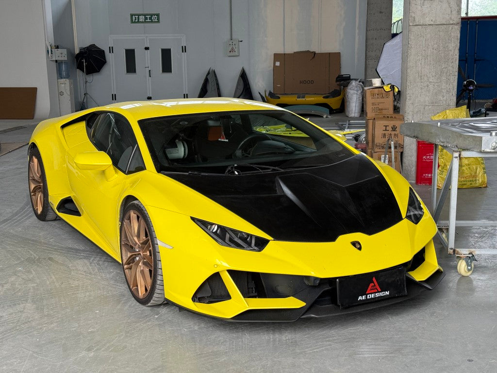 ArmorExtend Hood for Lamborghini Huracan LP580 LP610 Evo RWD AWD Tecnica Dry Pre-preg Carbon Fiber