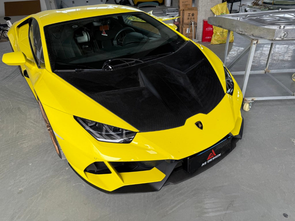 ArmorExtend Hood for Lamborghini Huracan LP580 LP610 Evo RWD AWD Tecnica Dry Pre-preg Carbon Fiber