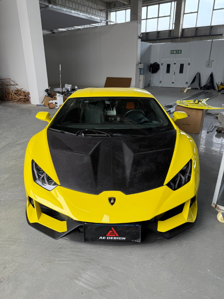 ArmorExtend Hood for Lamborghini Huracan LP580 LP610 Evo RWD AWD Tecnica Dry Pre-preg Carbon Fiber