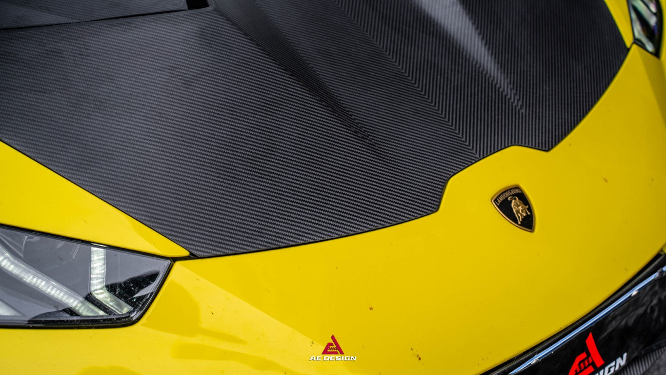 ArmorExtend Hood for Lamborghini Huracan LP580 LP610 Evo RWD AWD Tecnica Dry Pre-preg Carbon Fiber