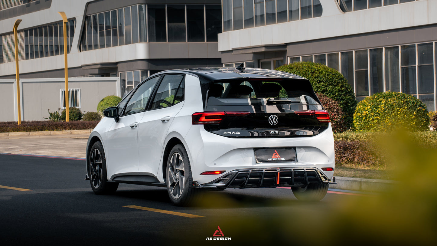 ArmorExtend AE Rear Diffuser & Canards for Volkswagen ID.3 Pro Performance / S E11 E12 2020-2022 PP