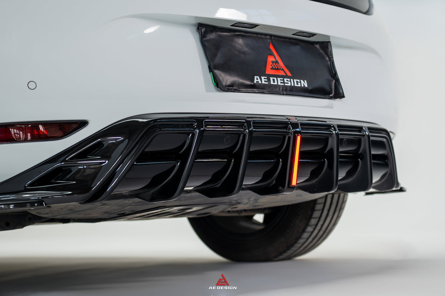 ArmorExtend AE Rear Diffuser & Canards for Volkswagen ID.3 Pro Performance / S E11 E12 2020-2022 PP