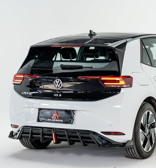 ArmorExtend AE Rear Diffuser & Canards for Volkswagen ID.3 Pro Performance / S E11 E12 2020-2022 PP