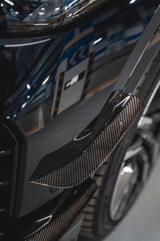 ArmorExtend AE Front Canards for BMW X6 M60i xDrive40i G06 LCI 2024-ON Pre-preg Carbon Fiber